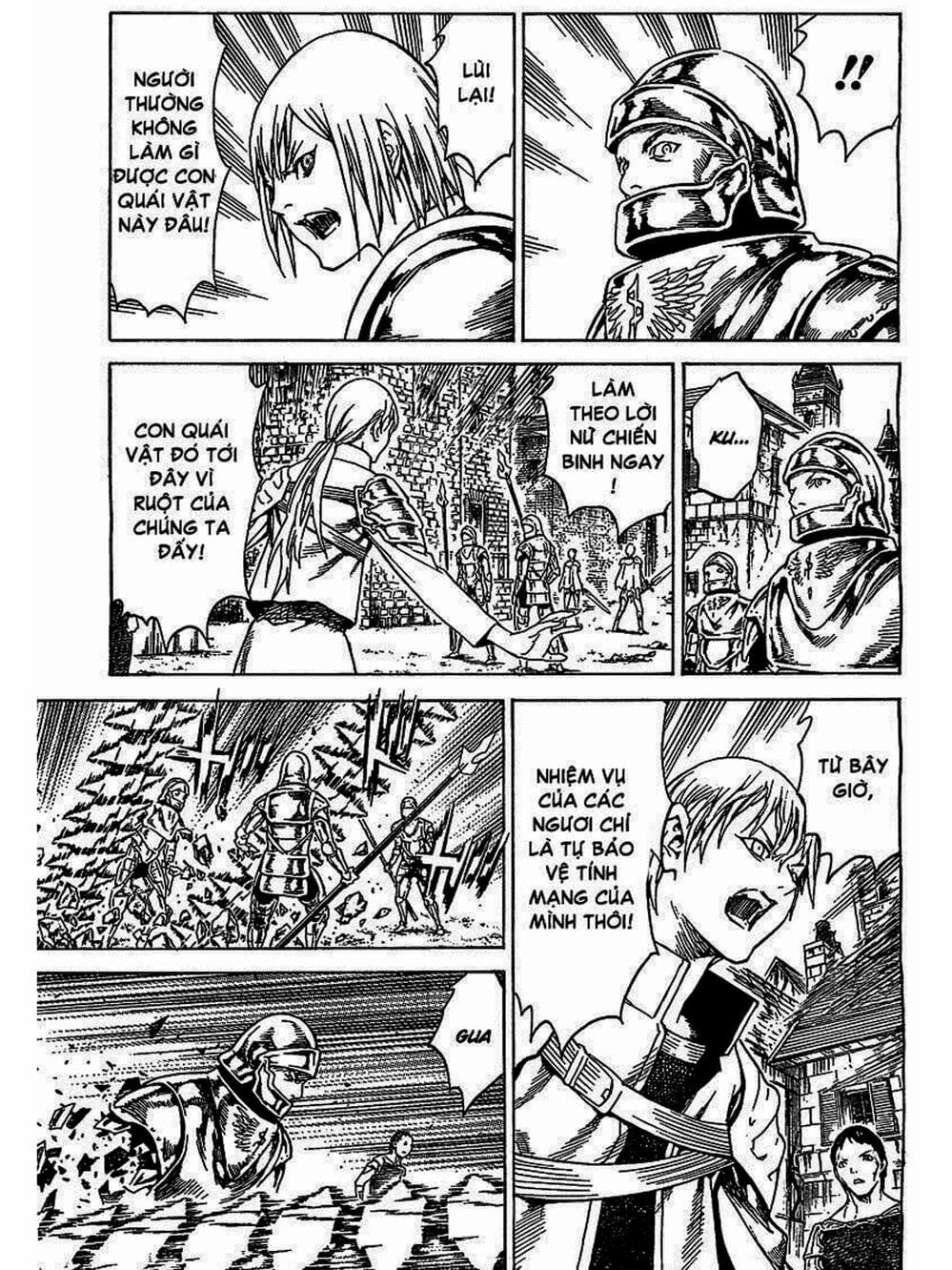 Truyện Tranh Claymore Mắt Bạc trang 4