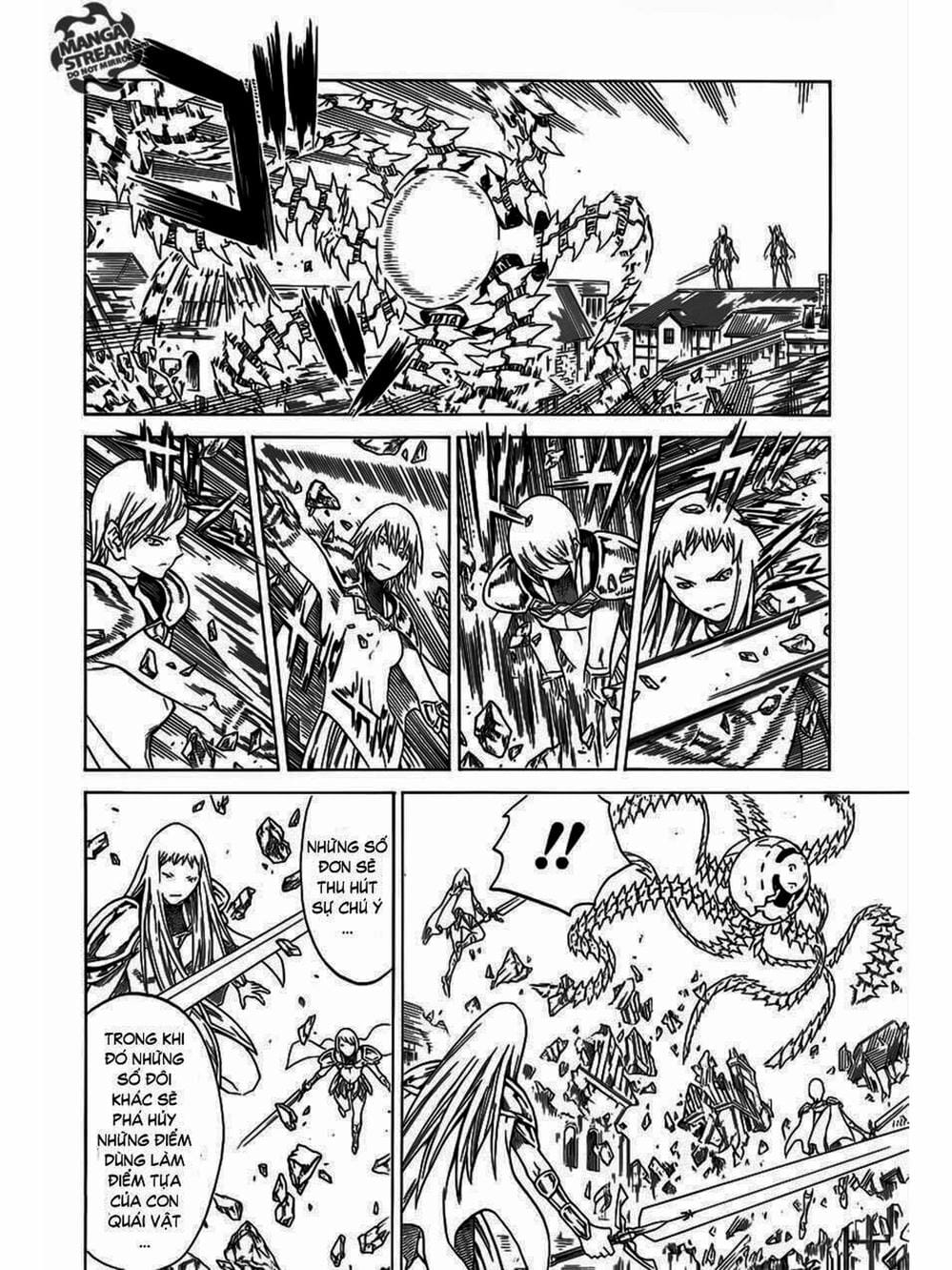 Truyện Tranh Claymore Mắt Bạc trang 4