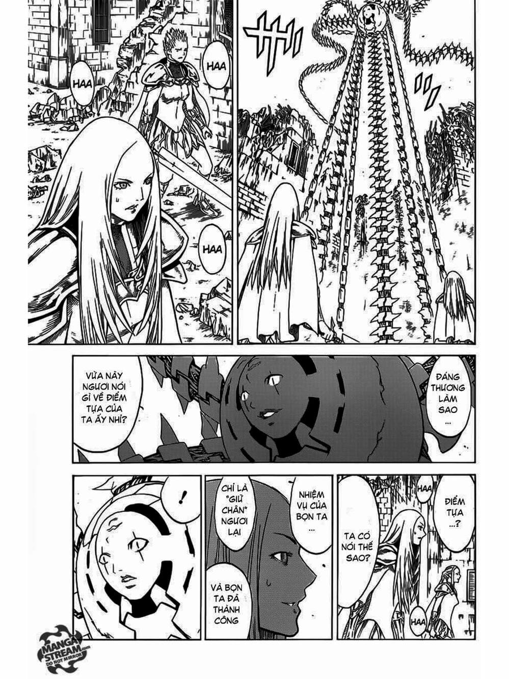 Truyện Tranh Claymore Mắt Bạc trang 4