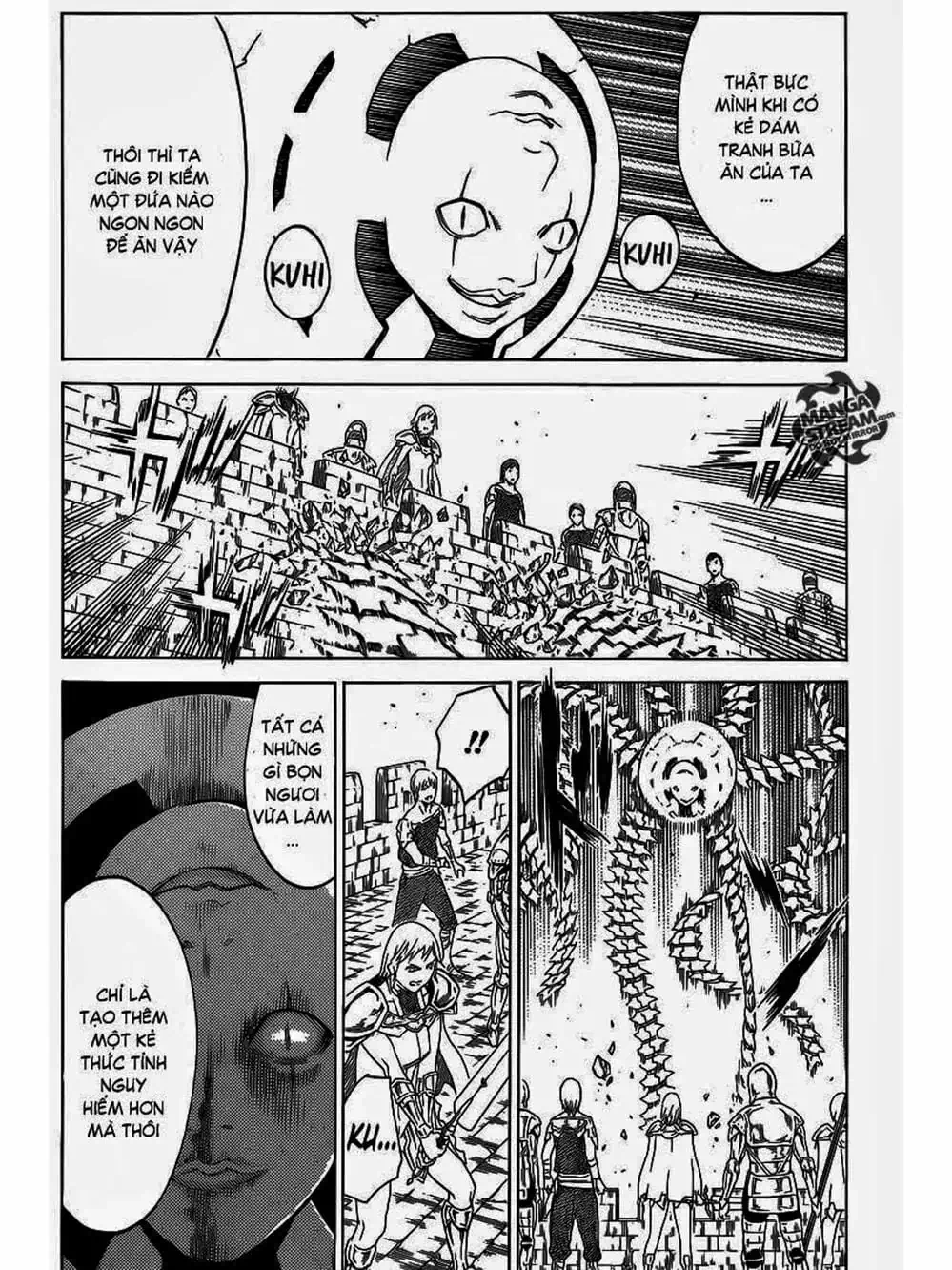 Truyện Tranh Claymore Mắt Bạc trang 4