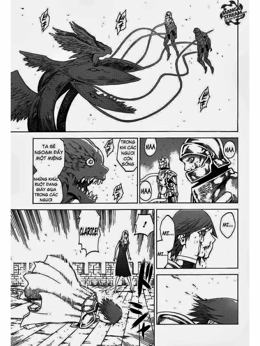 Truyện Tranh Claymore Mắt Bạc trang 4