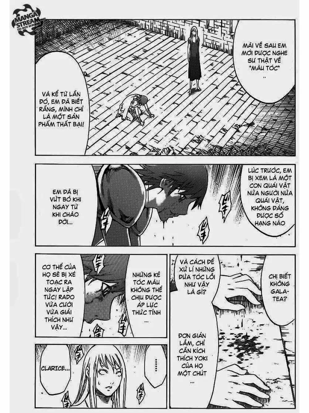 Truyện Tranh Claymore Mắt Bạc trang 4