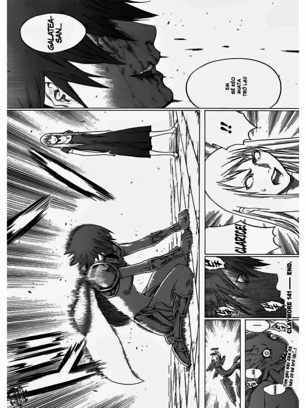 Truyện Tranh Claymore Mắt Bạc trang 4