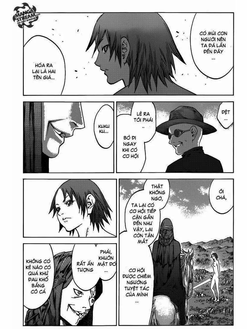 Truyện Tranh Claymore Mắt Bạc trang 4