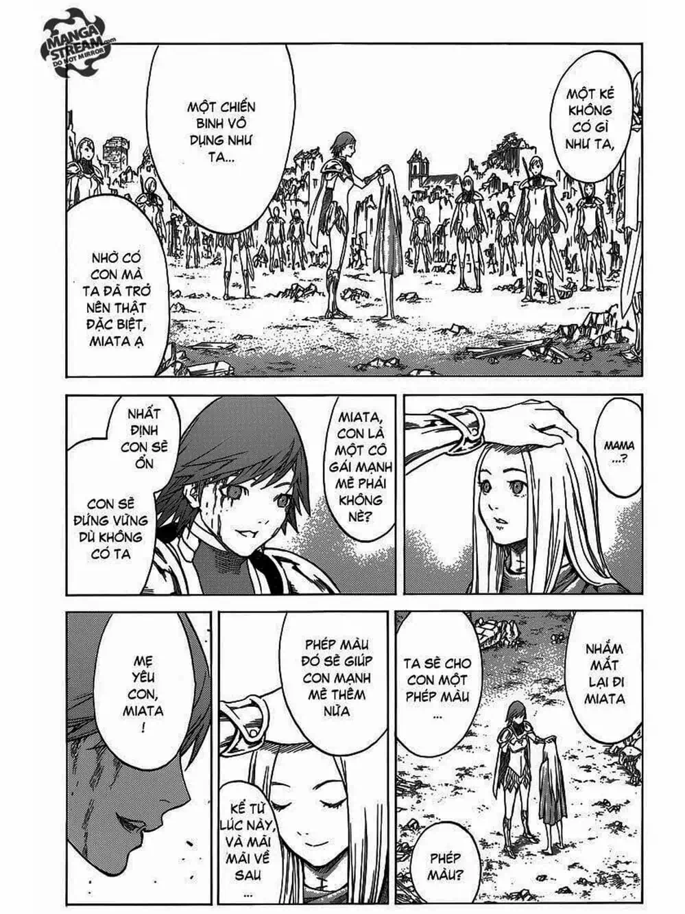 Truyện Tranh Claymore Mắt Bạc trang 4