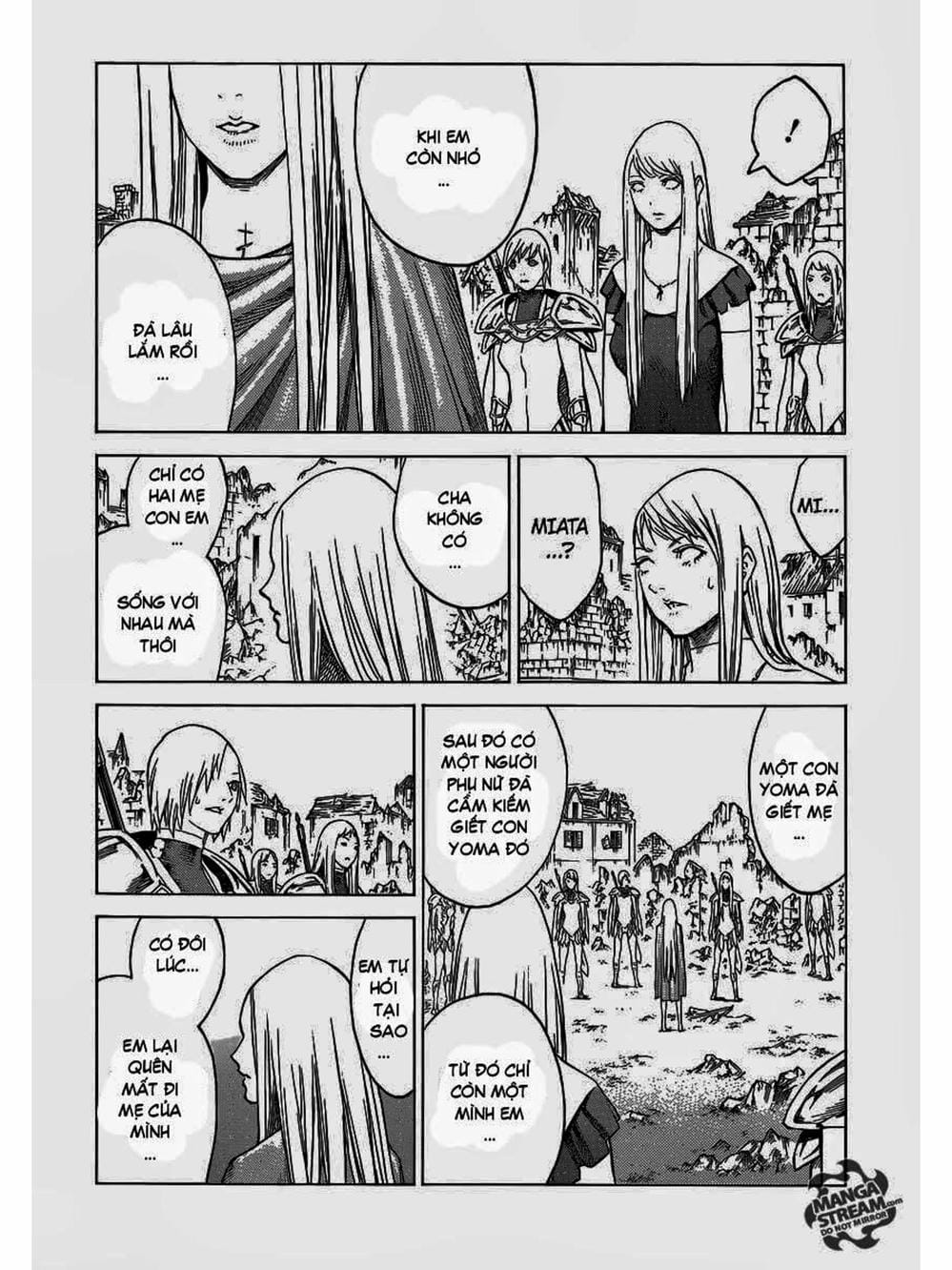 Truyện Tranh Claymore Mắt Bạc trang 4