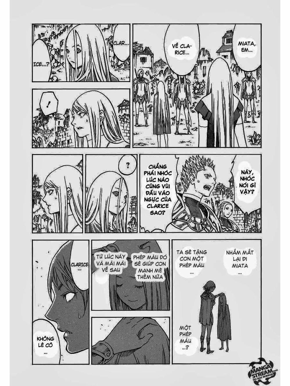 Truyện Tranh Claymore Mắt Bạc trang 4