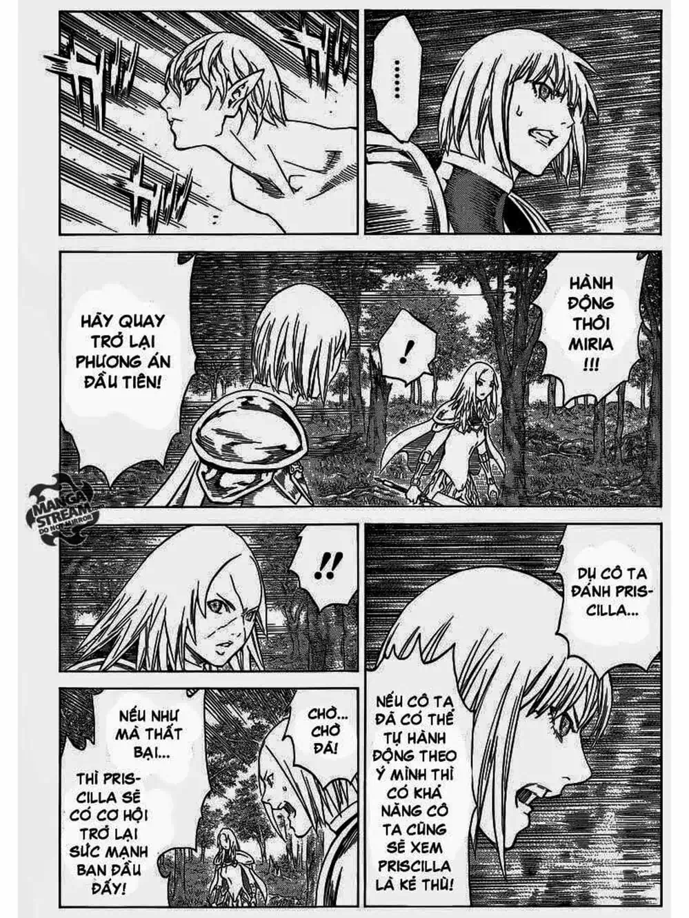 Truyện Tranh Claymore Mắt Bạc trang 4