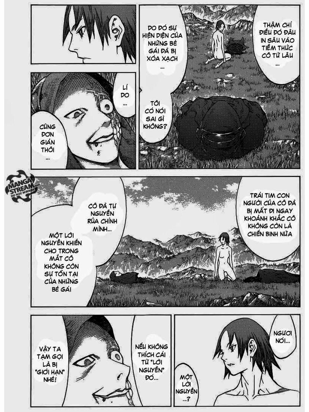 Truyện Tranh Claymore Mắt Bạc trang 4