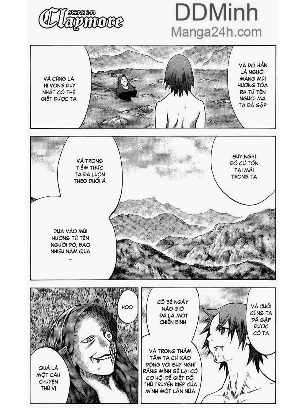 Truyện Tranh Claymore Mắt Bạc trang 4