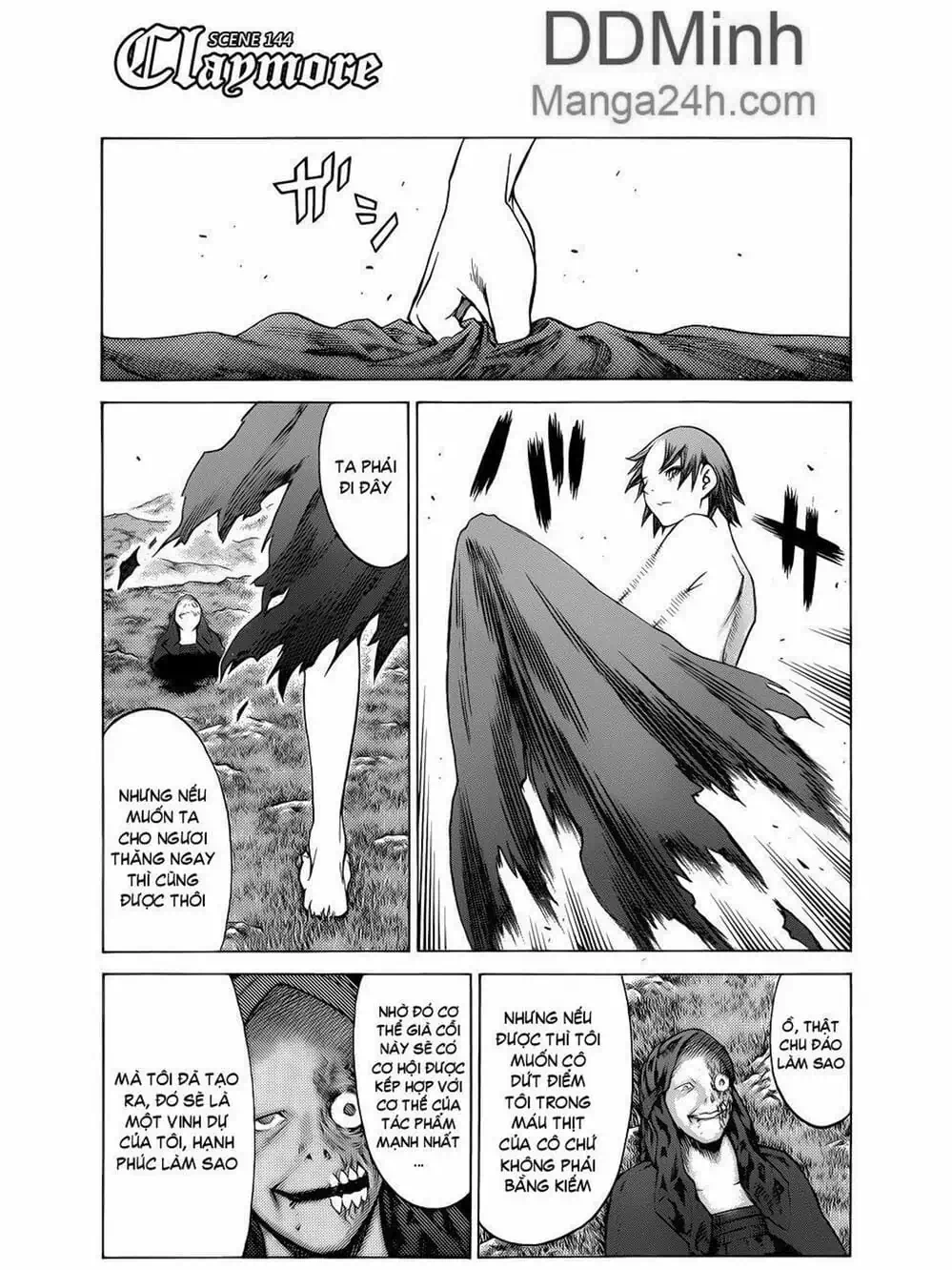 Truyện Tranh Claymore Mắt Bạc trang 4