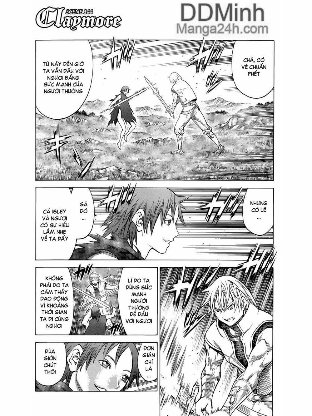 Truyện Tranh Claymore Mắt Bạc trang 4