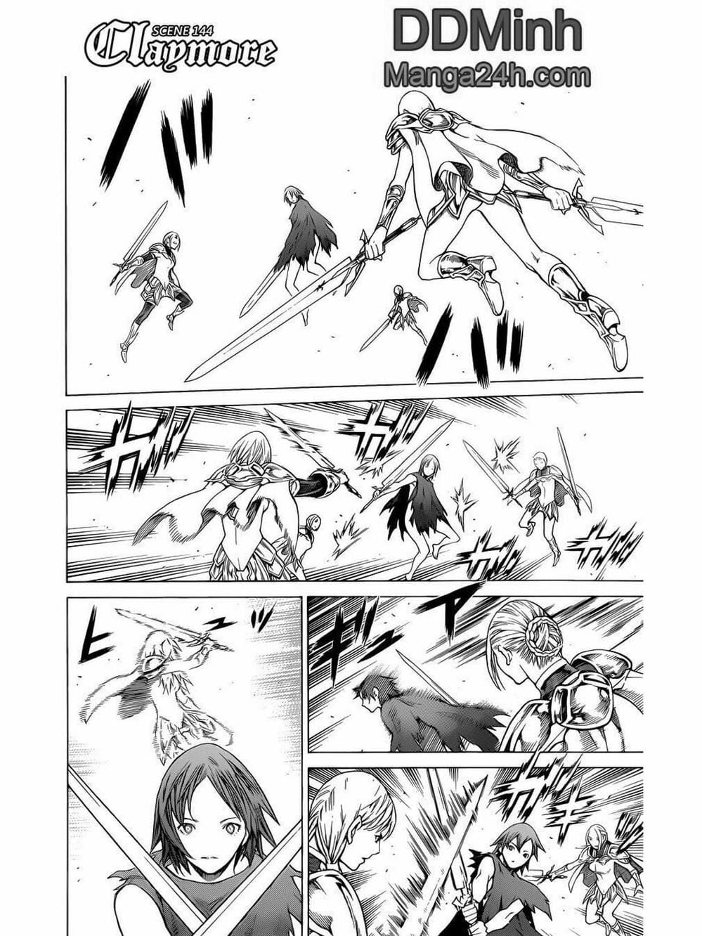 Truyện Tranh Claymore Mắt Bạc trang 4