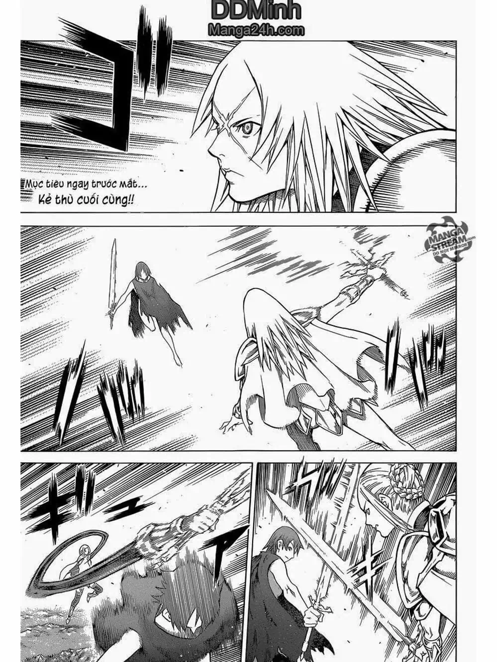 Truyện Tranh Claymore Mắt Bạc trang 4