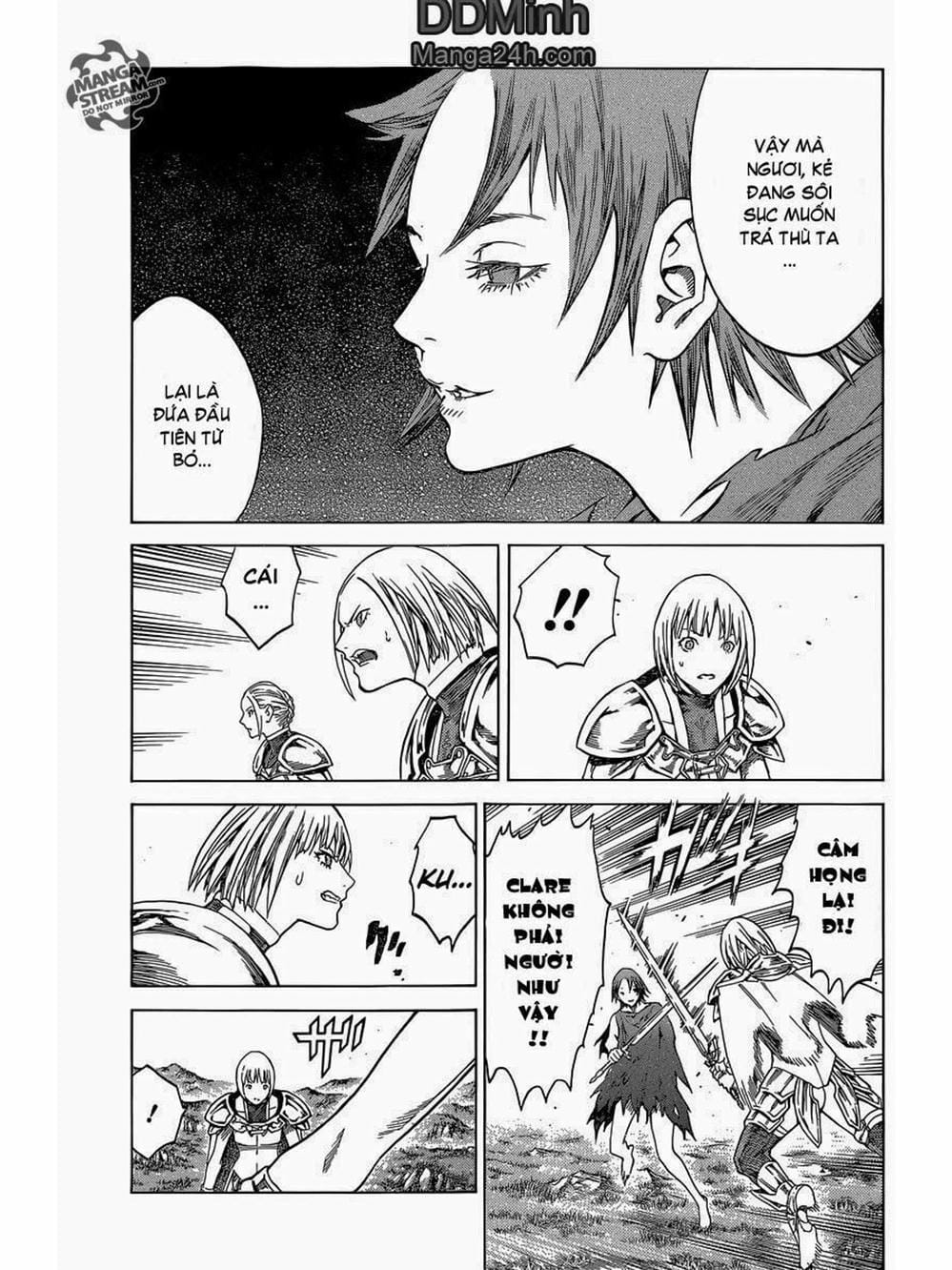 Truyện Tranh Claymore Mắt Bạc trang 4