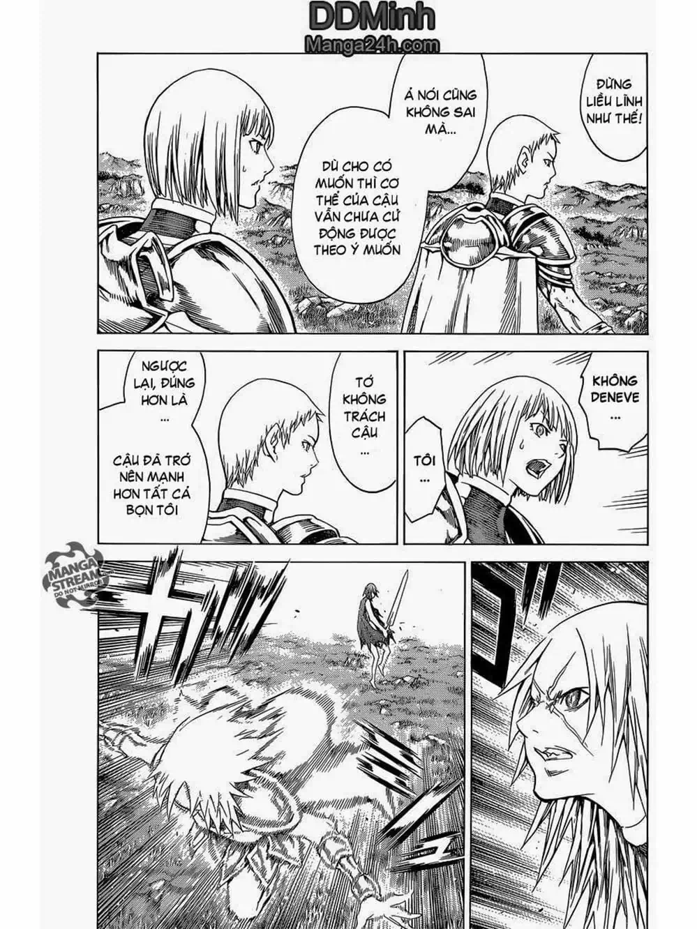 Truyện Tranh Claymore Mắt Bạc trang 4