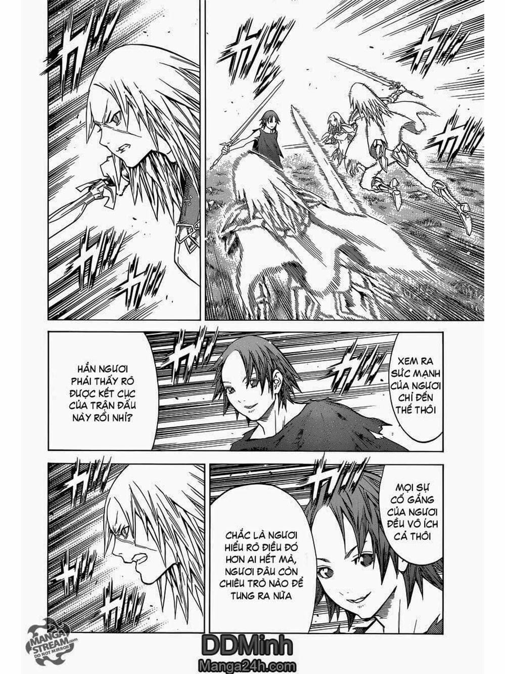 Truyện Tranh Claymore Mắt Bạc trang 4