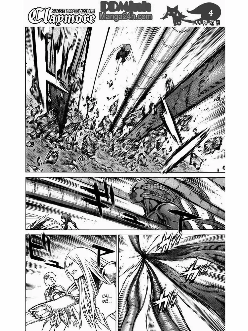 Truyện Tranh Claymore Mắt Bạc trang 4