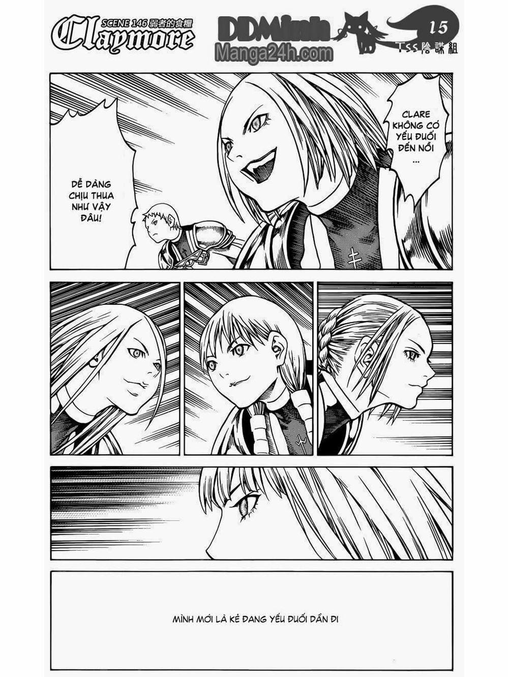 Truyện Tranh Claymore Mắt Bạc trang 4