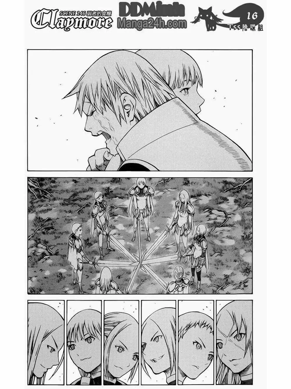 Truyện Tranh Claymore Mắt Bạc trang 4