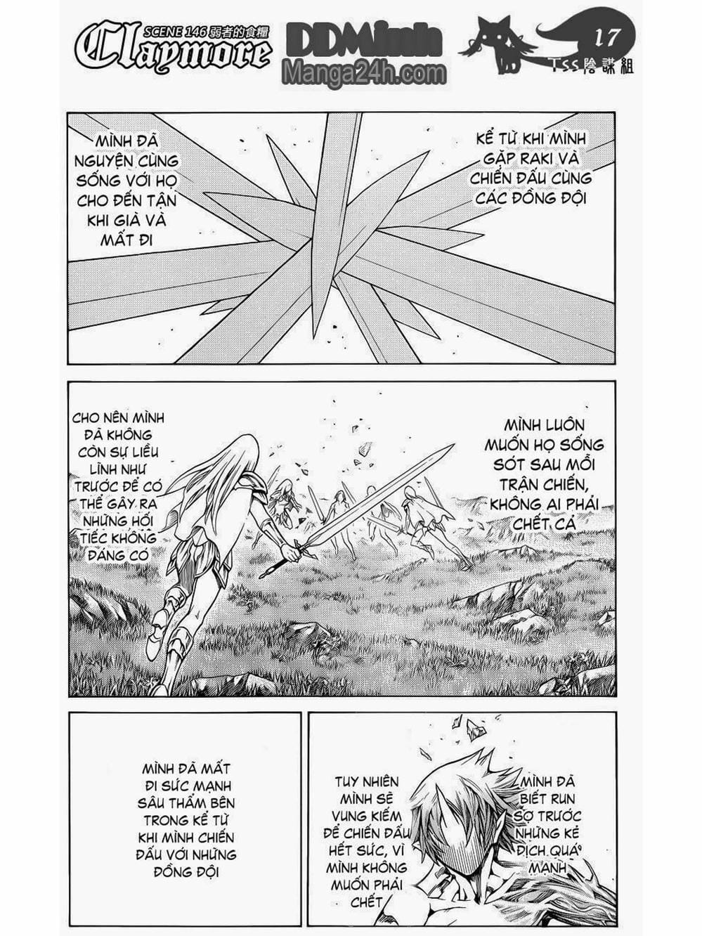 Truyện Tranh Claymore Mắt Bạc trang 4