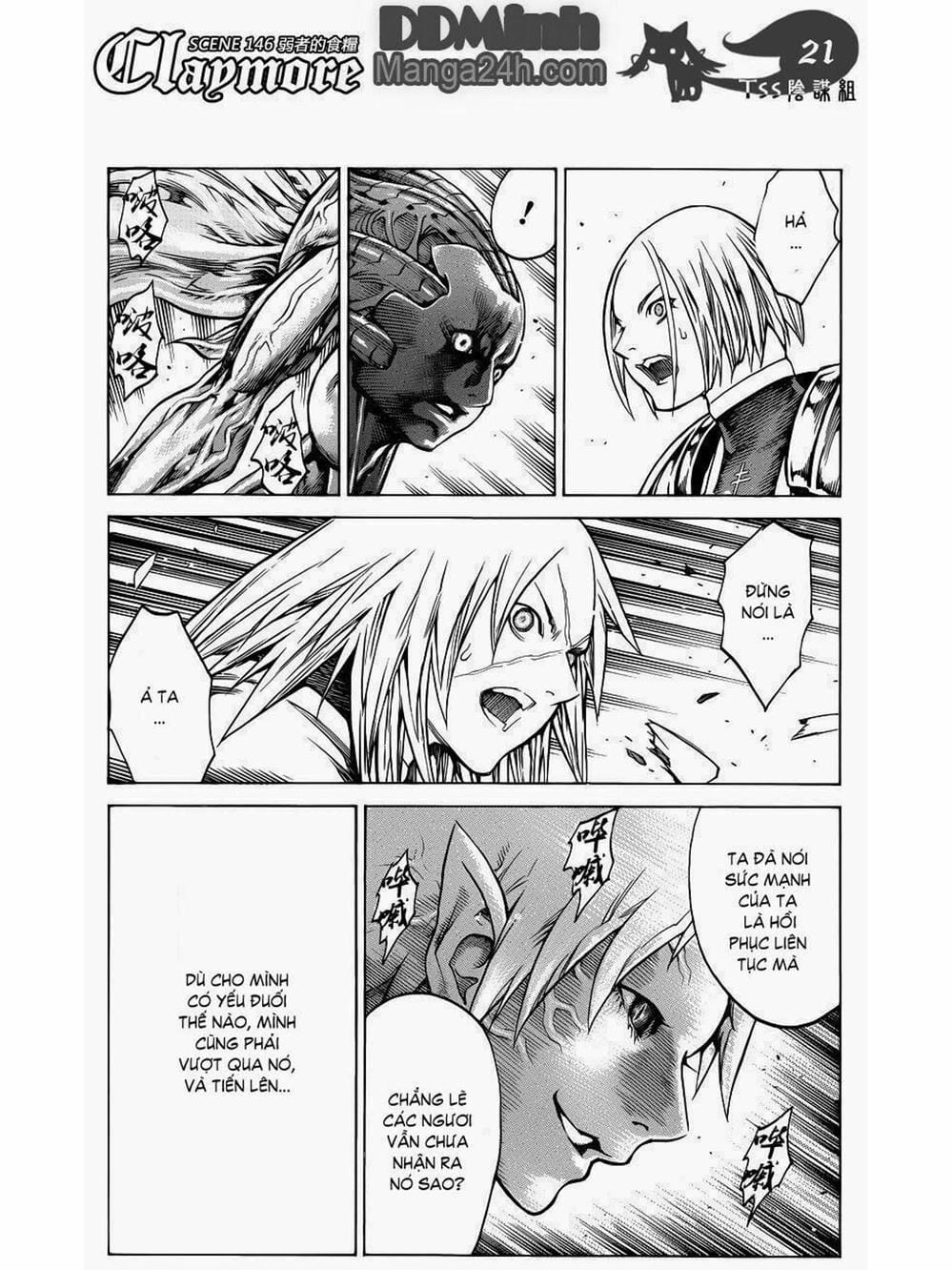Truyện Tranh Claymore Mắt Bạc trang 4