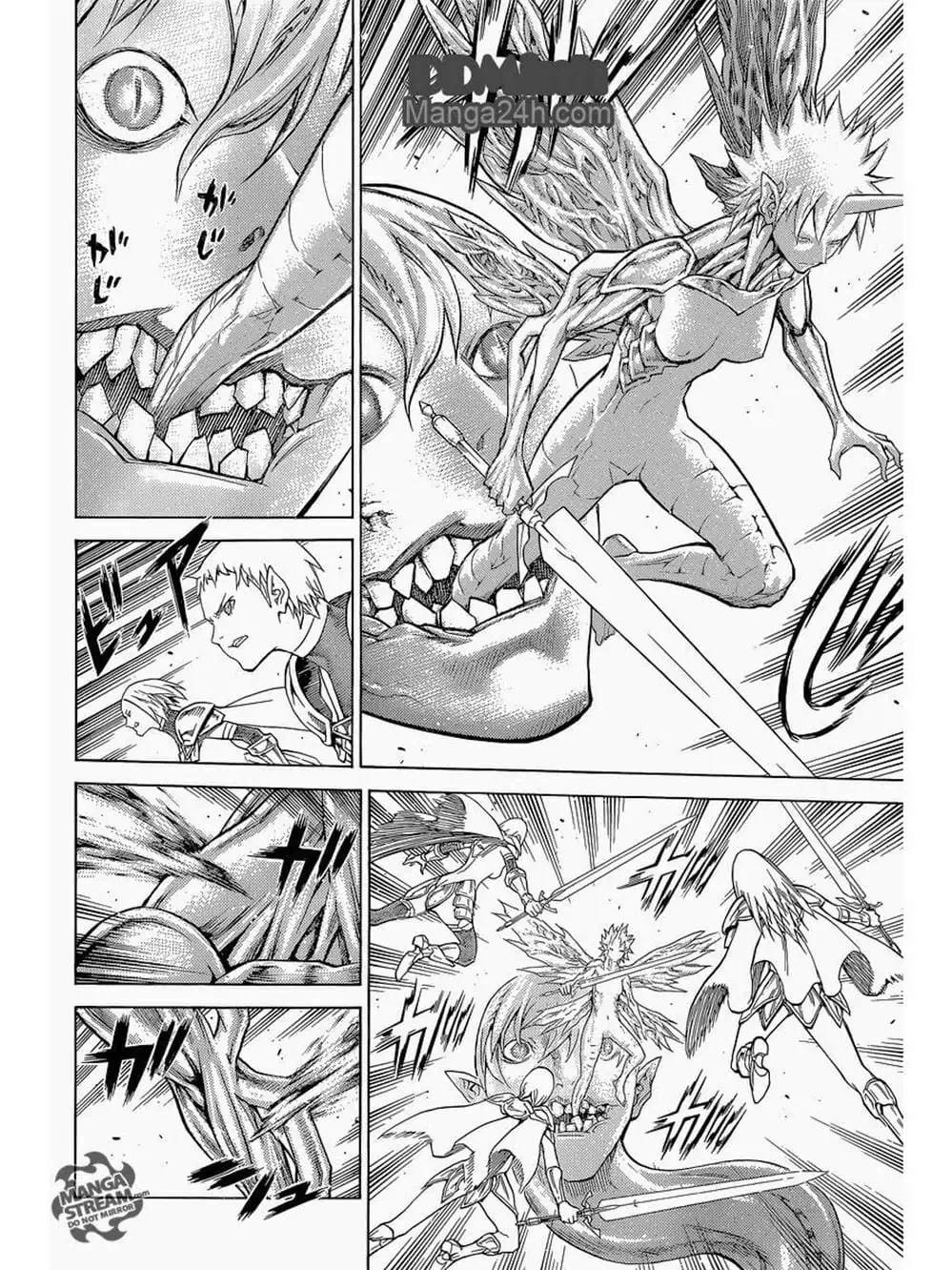 Truyện Tranh Claymore Mắt Bạc trang 4