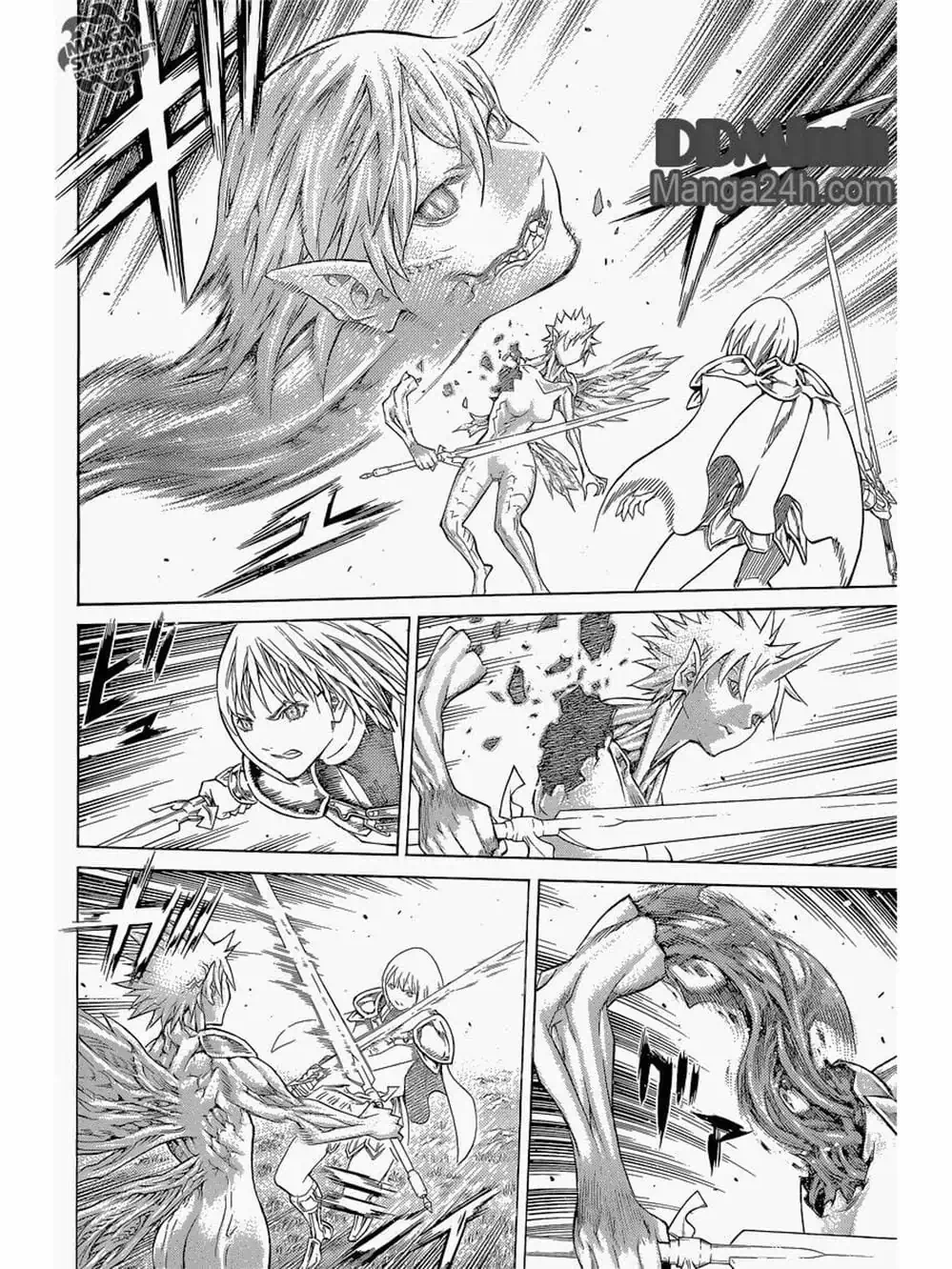Truyện Tranh Claymore Mắt Bạc trang 4