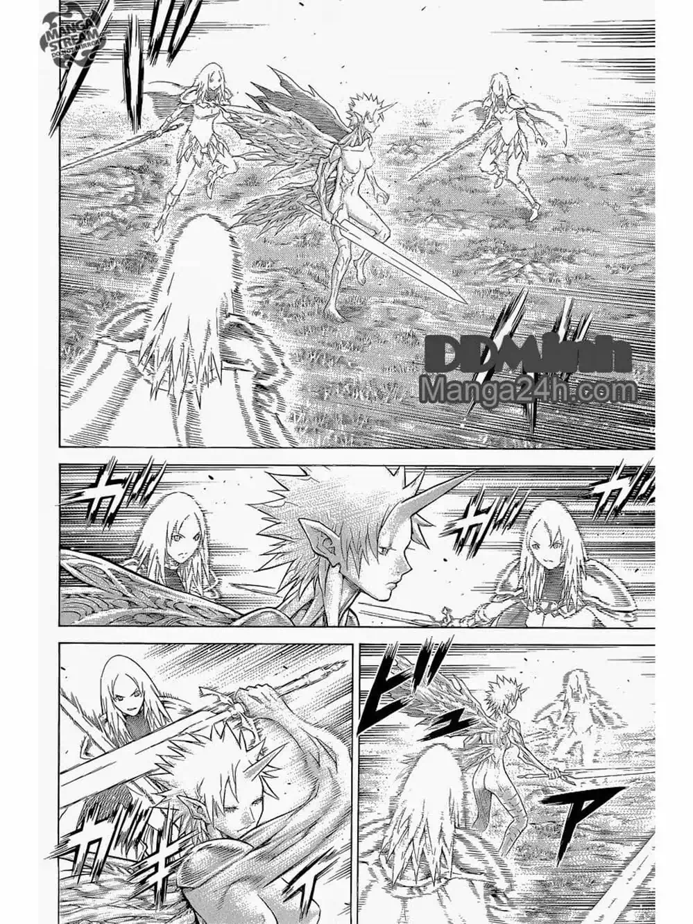 Truyện Tranh Claymore Mắt Bạc trang 4