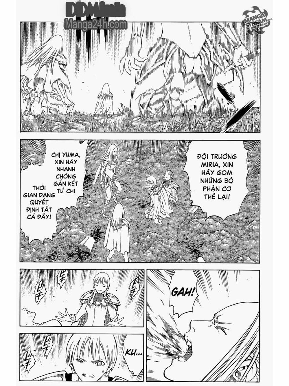 Truyện Tranh Claymore Mắt Bạc trang 4