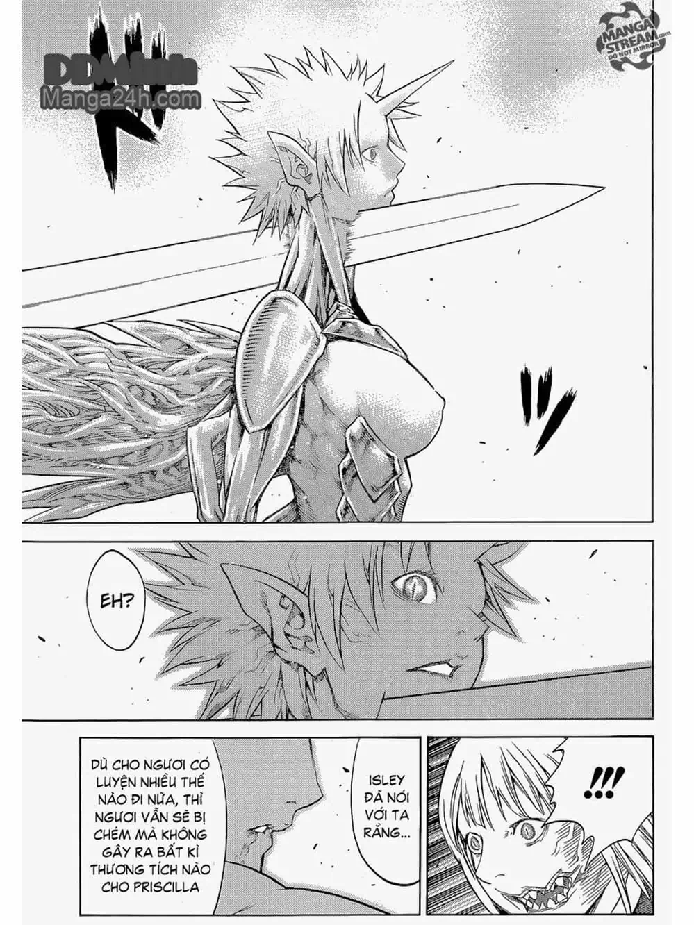 Truyện Tranh Claymore Mắt Bạc trang 4