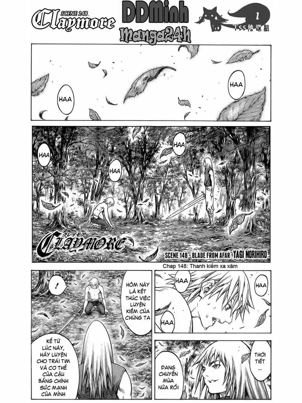 Truyện Tranh Claymore Mắt Bạc trang 4