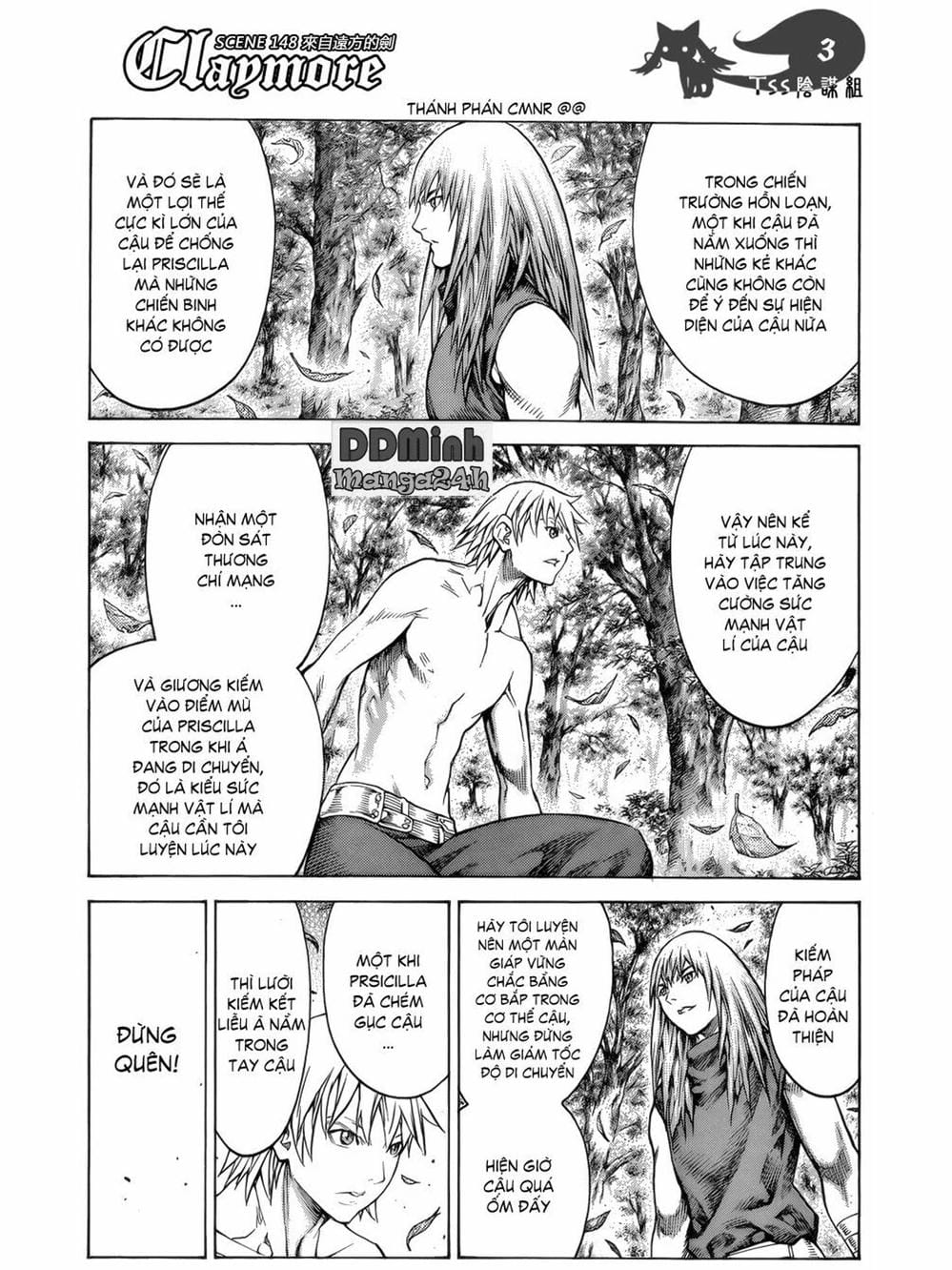 Truyện Tranh Claymore Mắt Bạc trang 4