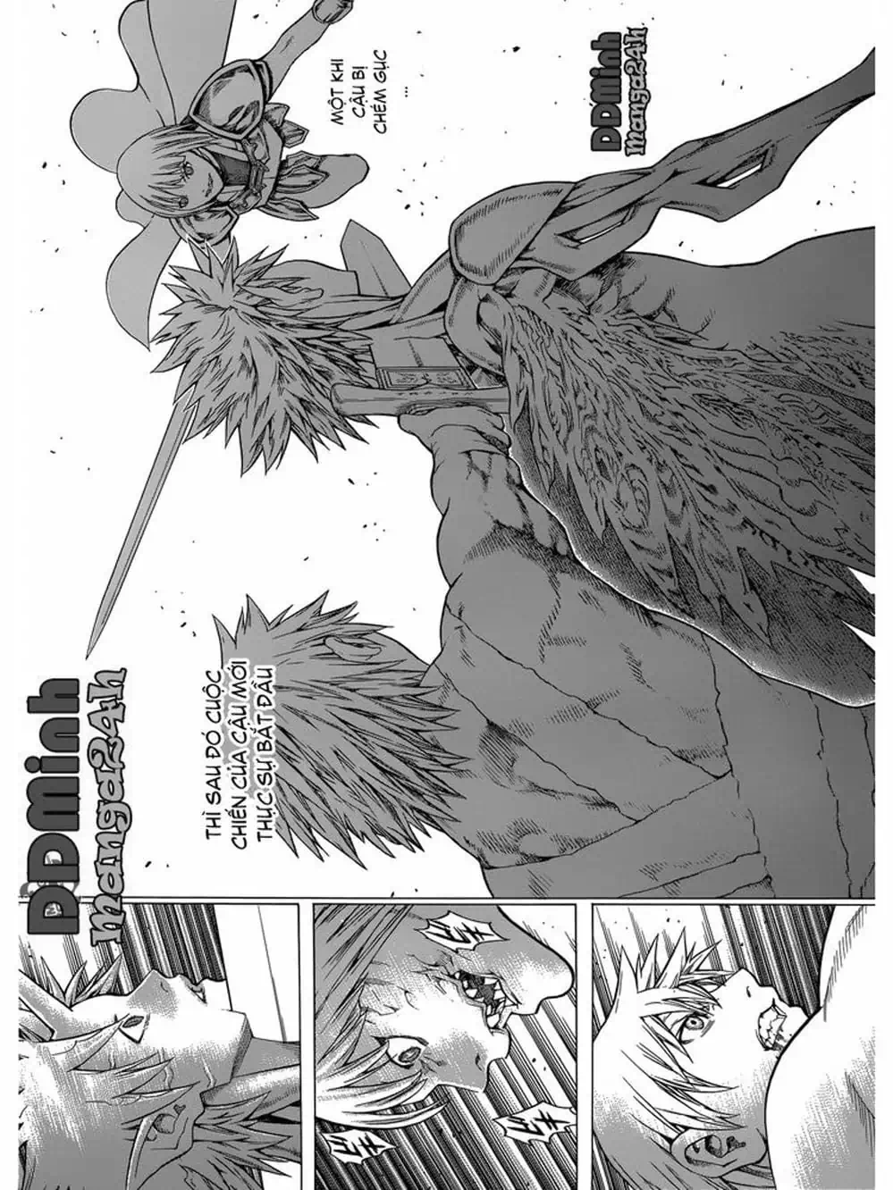 Truyện Tranh Claymore Mắt Bạc trang 4