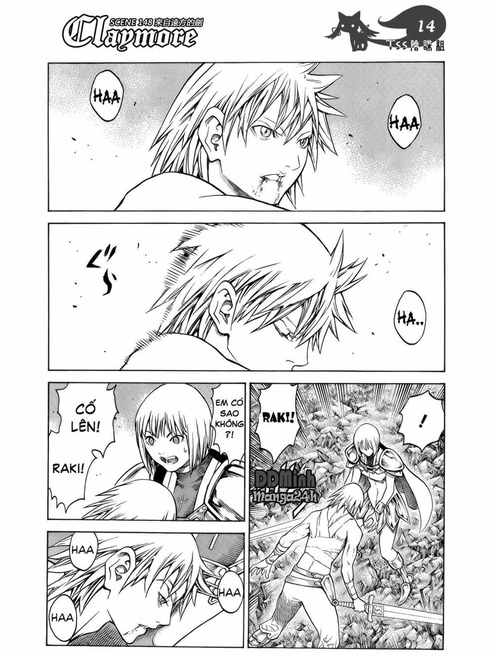 Truyện Tranh Claymore Mắt Bạc trang 4