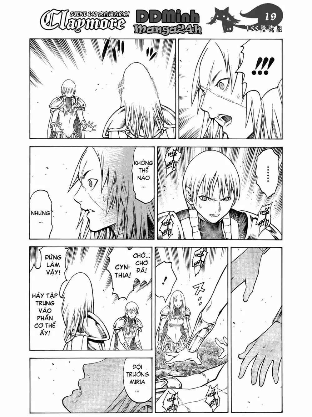 Truyện Tranh Claymore Mắt Bạc trang 4