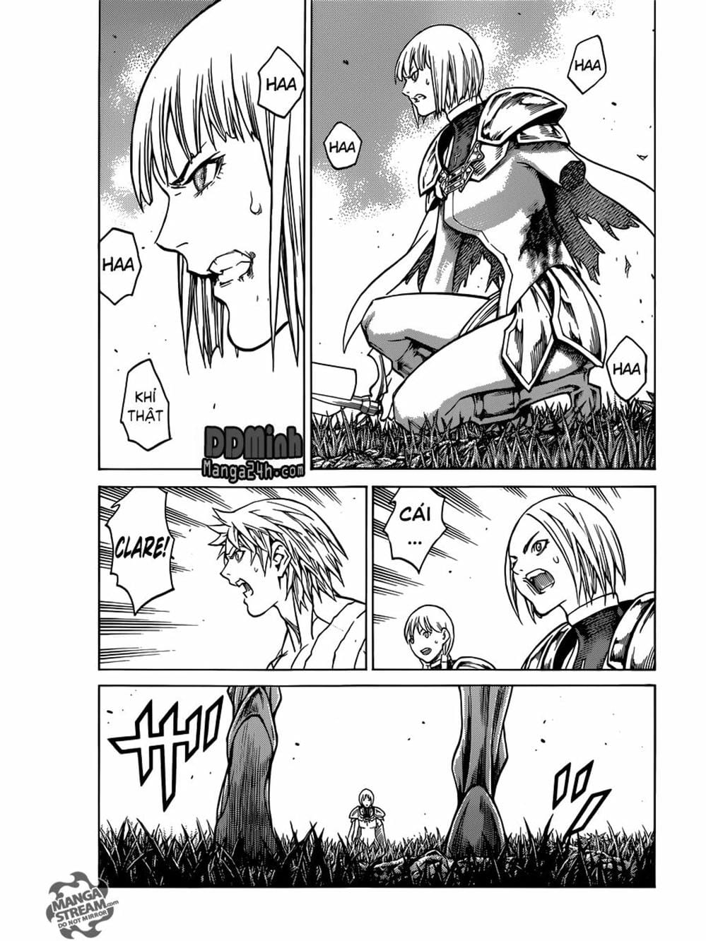 Truyện Tranh Claymore Mắt Bạc trang 4