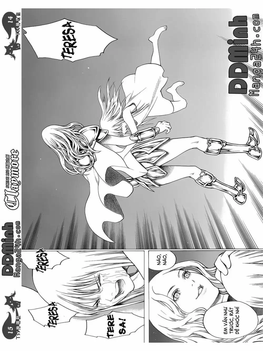 Truyện Tranh Claymore Mắt Bạc trang 4