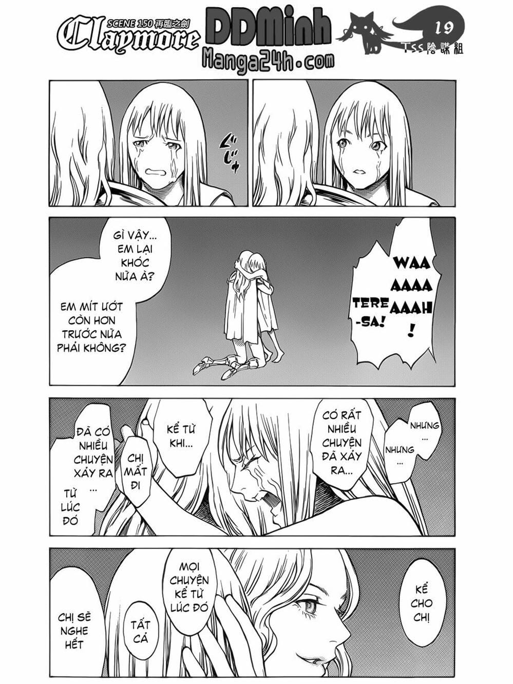 Truyện Tranh Claymore Mắt Bạc trang 4