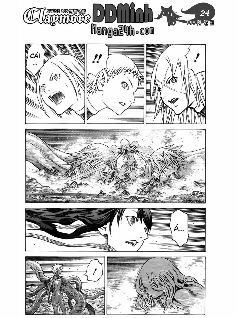 Truyện Tranh Claymore Mắt Bạc trang 4