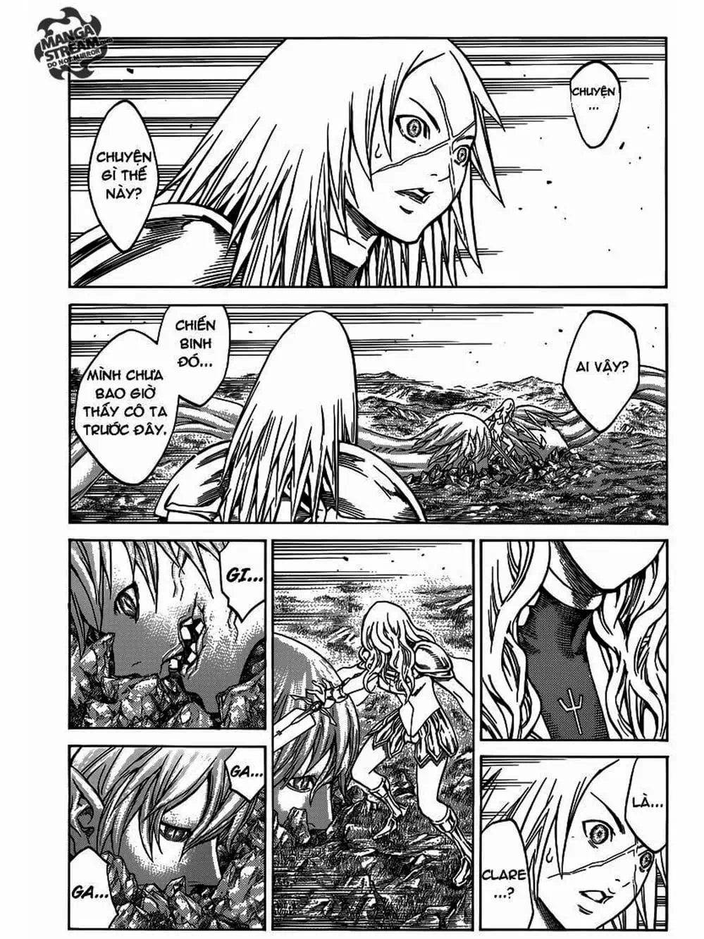 Truyện Tranh Claymore Mắt Bạc trang 4