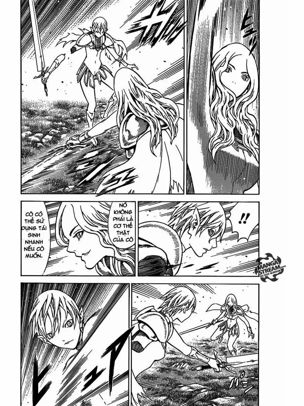 Truyện Tranh Claymore Mắt Bạc trang 4