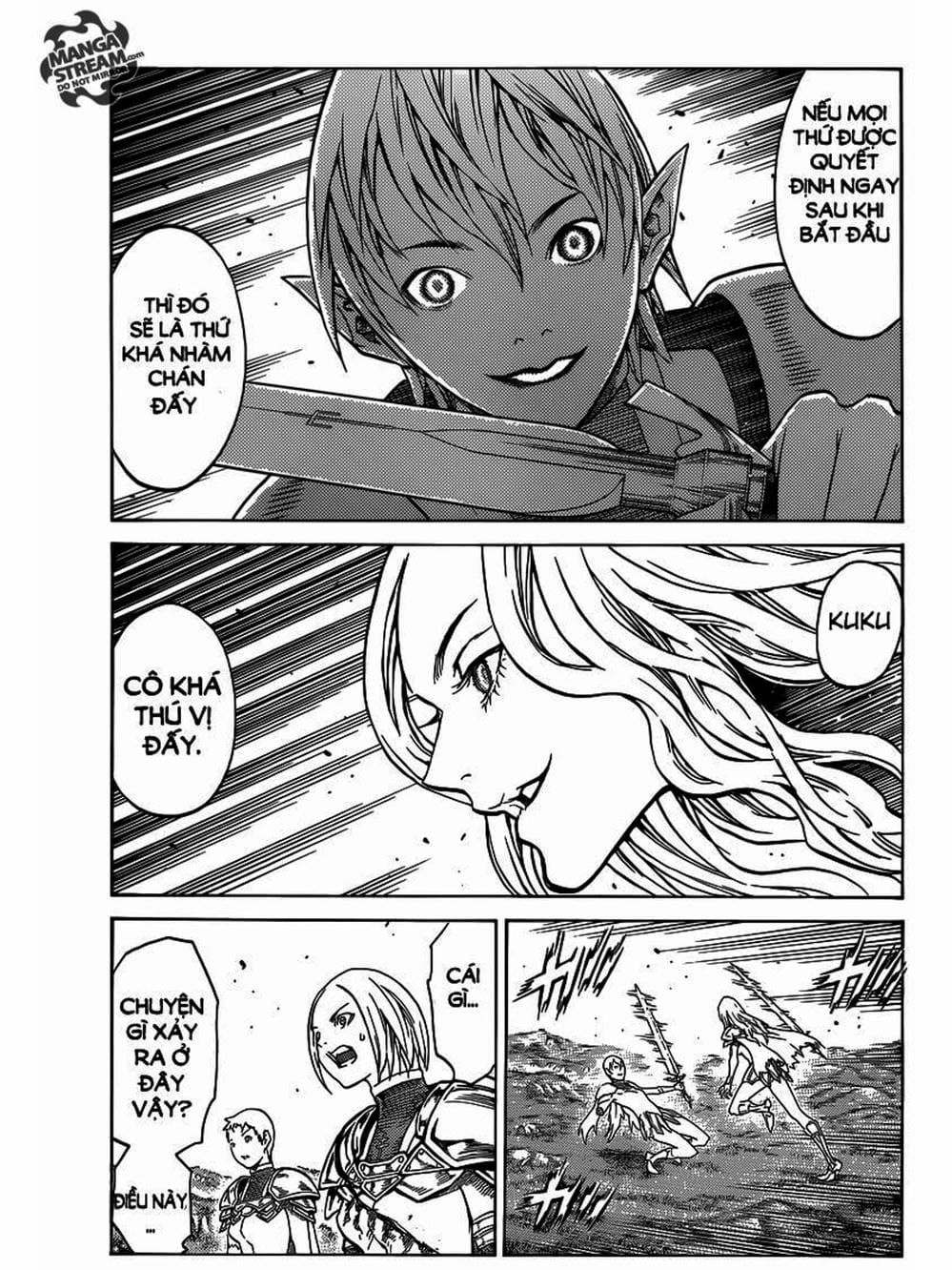 Truyện Tranh Claymore Mắt Bạc trang 4