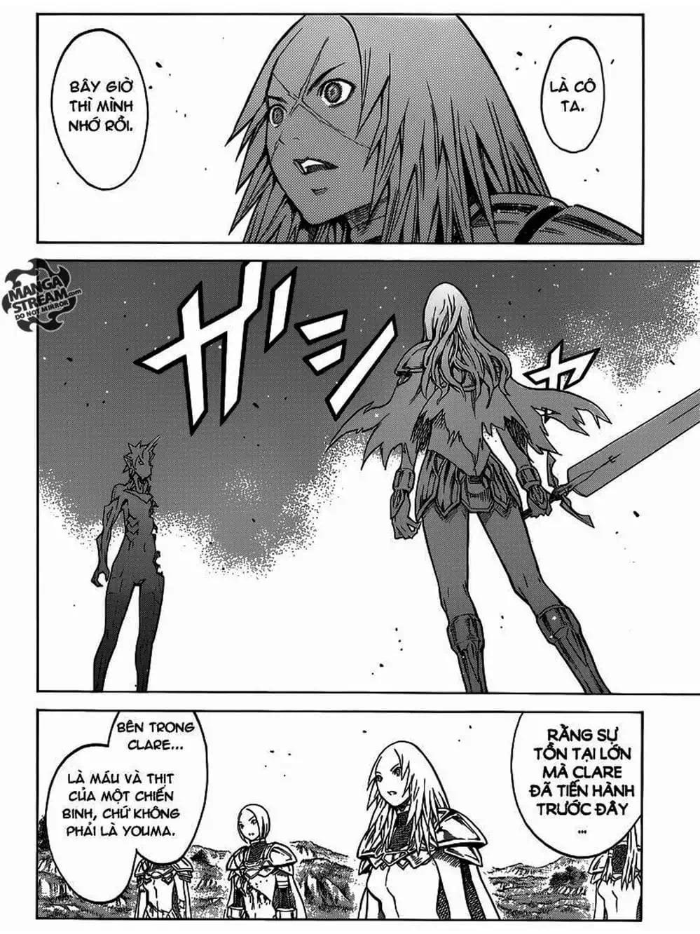 Truyện Tranh Claymore Mắt Bạc trang 4