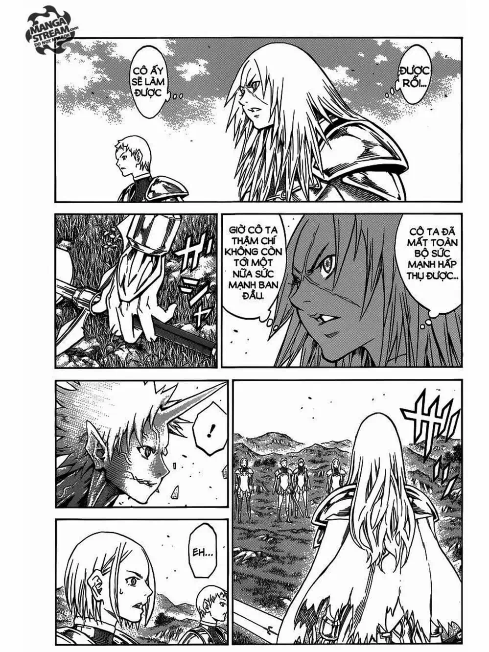 Truyện Tranh Claymore Mắt Bạc trang 4