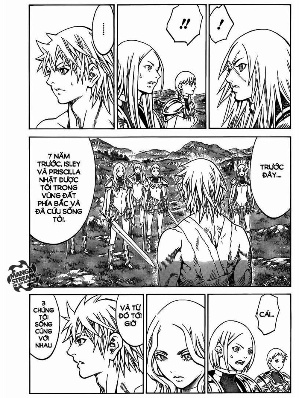 Truyện Tranh Claymore Mắt Bạc trang 4