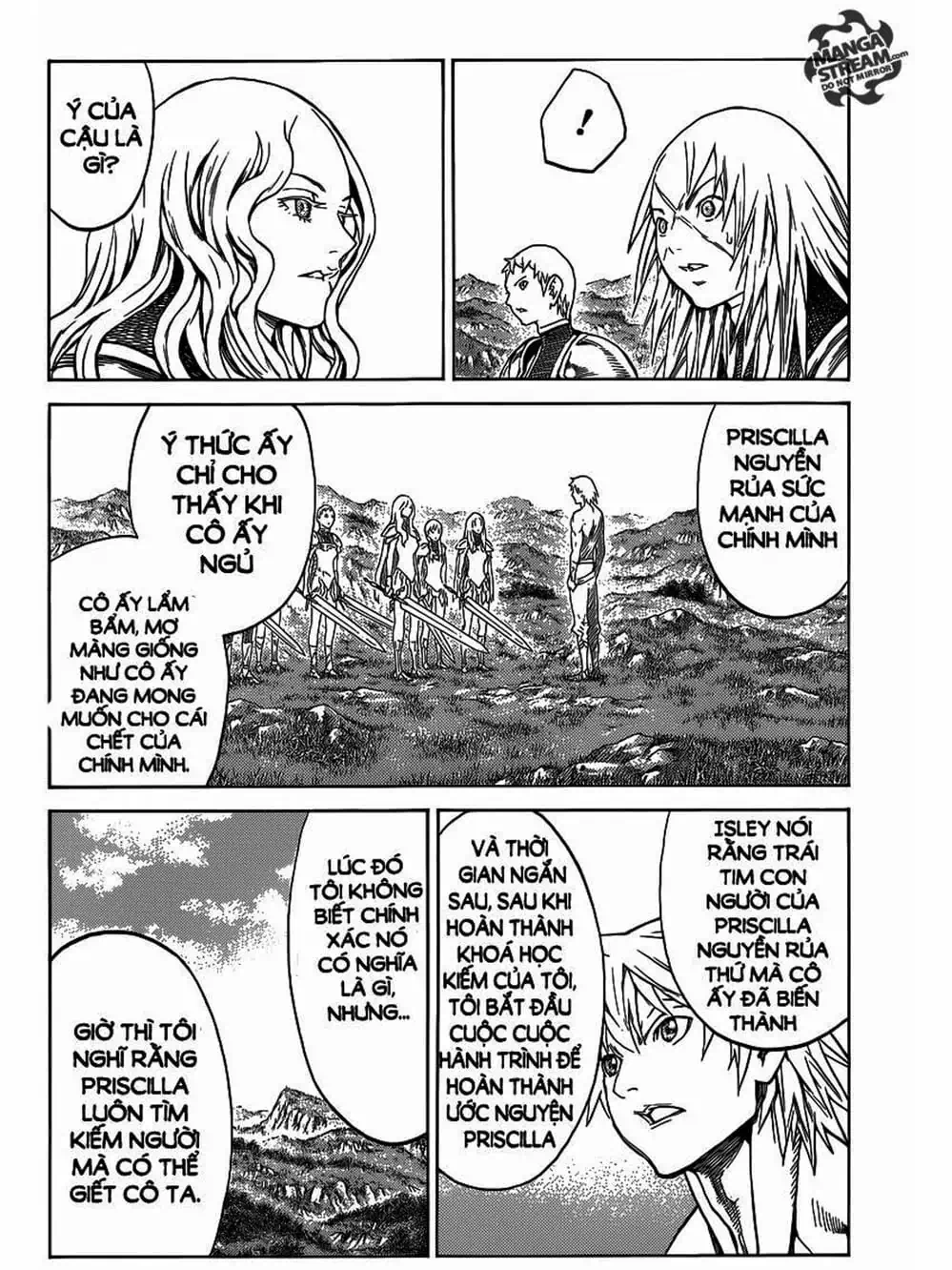 Truyện Tranh Claymore Mắt Bạc trang 4