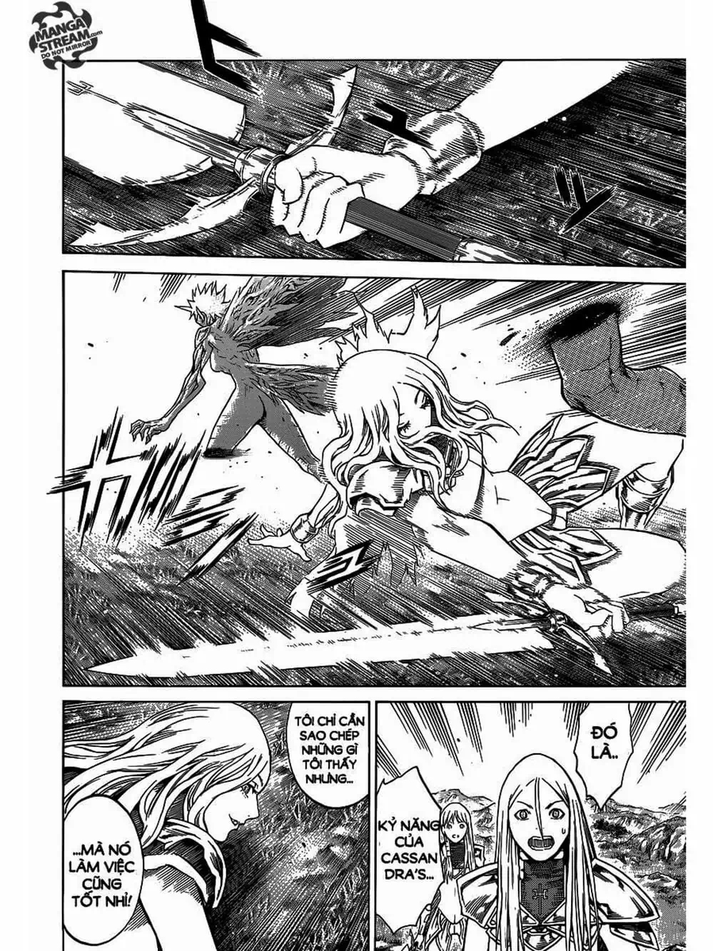 Truyện Tranh Claymore Mắt Bạc trang 4
