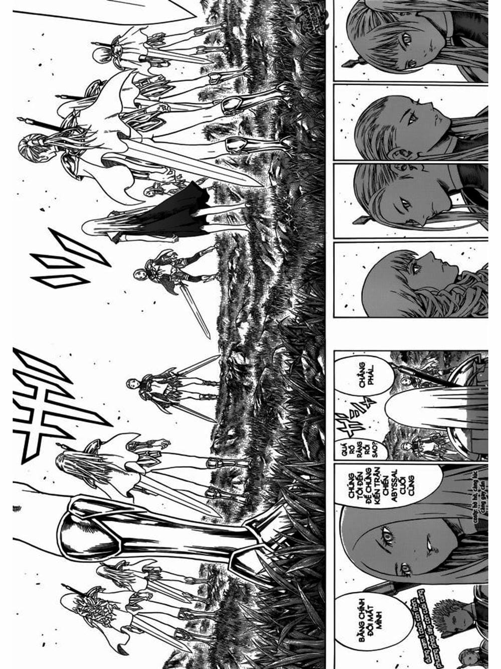 Truyện Tranh Claymore Mắt Bạc trang 4