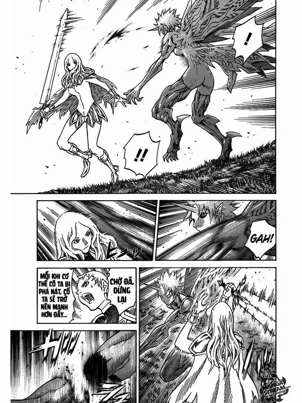 Truyện Tranh Claymore Mắt Bạc trang 4